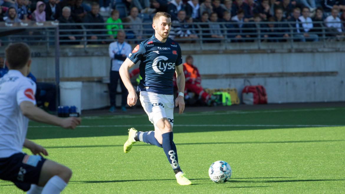 Viking - Stabæk, Zymer Bytyqi. Foto: Sander Selsvik Jacobsen