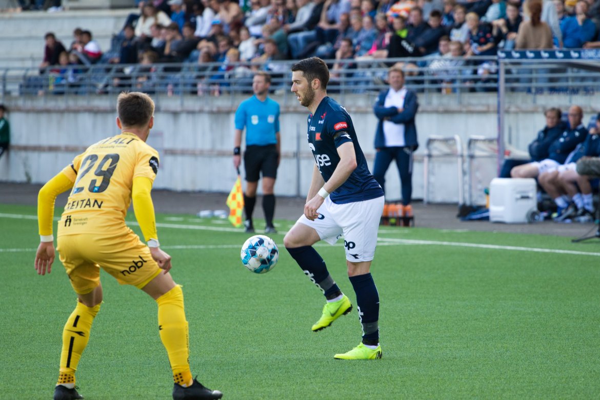 Viking - Bodø/Glimt, Zymer Bytyqi. Foto: Sander Selsvik Jacobsen