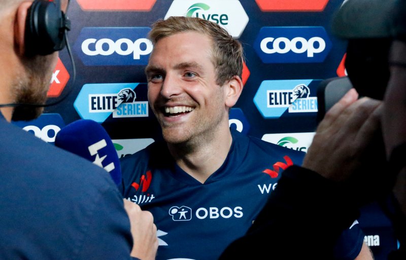 Kristoffer Løkberg var fornøyd med debuten sin. Foto: Jan Kåre Ness / NTB scanpix