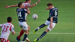 Viking - Levanger. Axel Andrésson og André Danielsen.  Foto: Tore Fjermestad