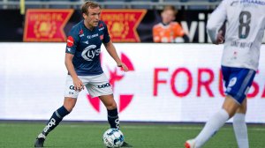 Viking - Sarpsborg 08.  Kristoffer Løkberg. Foto: Tore Fjermestad