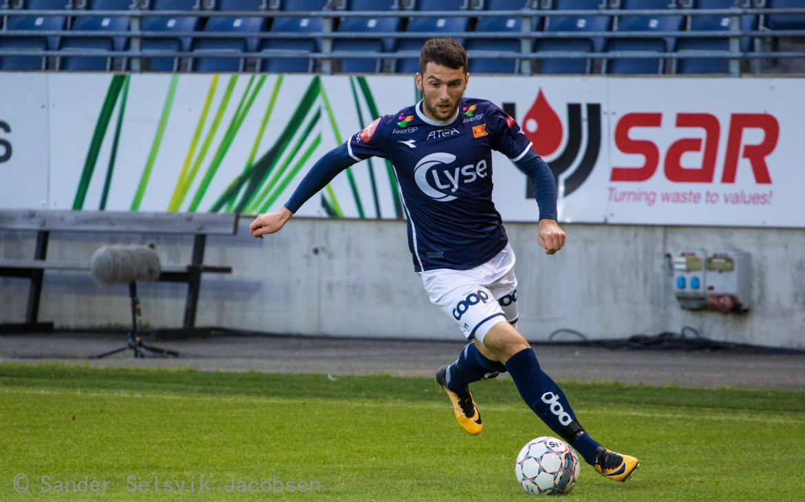 Viking - Molde, Zymer Bytyqi. Foto: Sander Selsvik Jacobsen