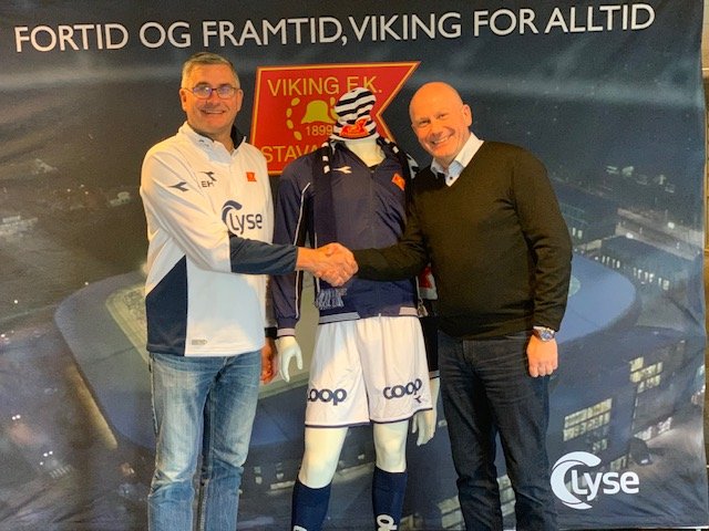 Daglig leder i Viking, Eirik W. Henningsen, og regiondirektør i Coop, Dag Ove Aksland.