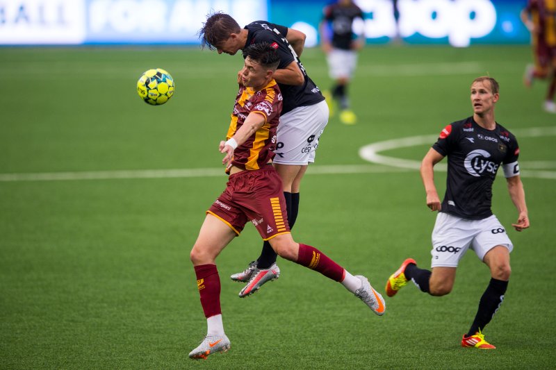 Viljar Helland Vevatne og lagkameratene vant de fleste duellene. Foto: Carina Johansen / NTB scanpix