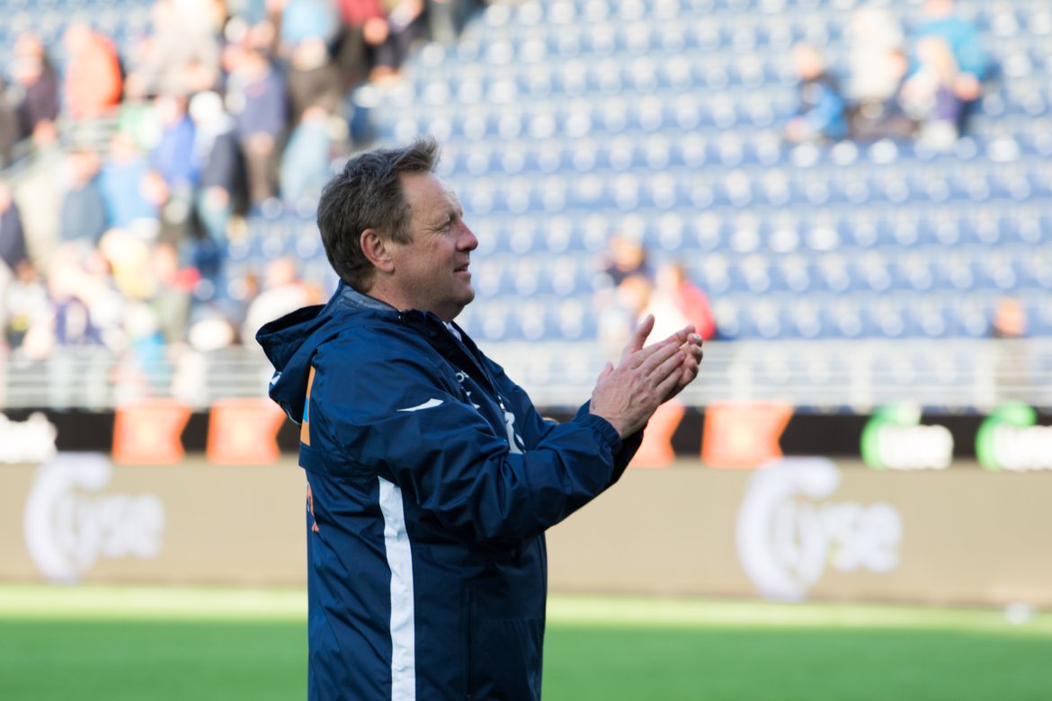 Viking - Sandnes Ulf, Bjarne Berntsen etter kampslutt. Foto: Sander Selsvik Jacobsen