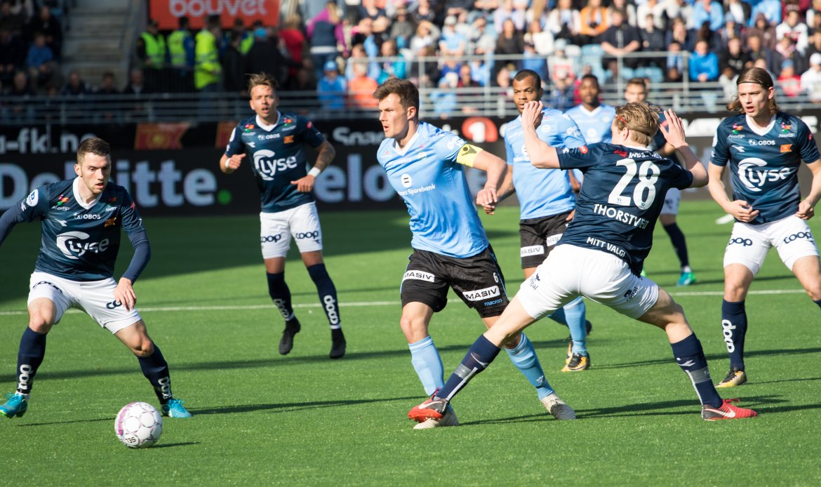 Viking - Sandnes Ulf, Niels Vorthoren og Kristian Thorstvedt. Foto: Sander Selsvik Jacobsen