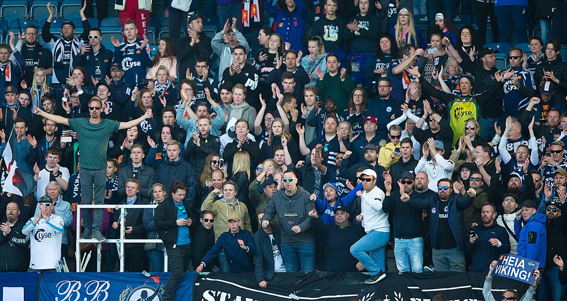 Viking - Sandnes Ulf. Publikum.