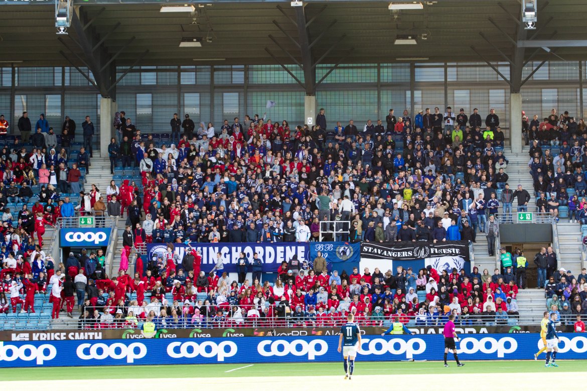Viking - Sandnes Ulf, Vikinghordene. Foto: Sander Selsvik Jacobsen
