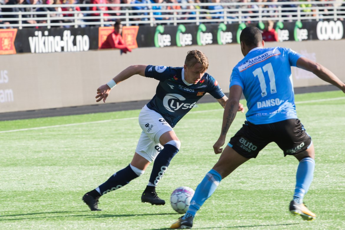 Viking - Sandnes Ulf, Claes Kronberg. Foto: Sander Selsvik Jacobsen