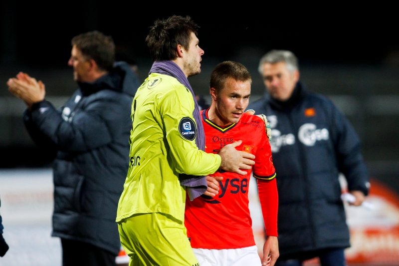 Forrige gang Viking vant på Nadderud var det disse karene som bidro til tre poeng. Foto: Fredrik Varfjell / NTB