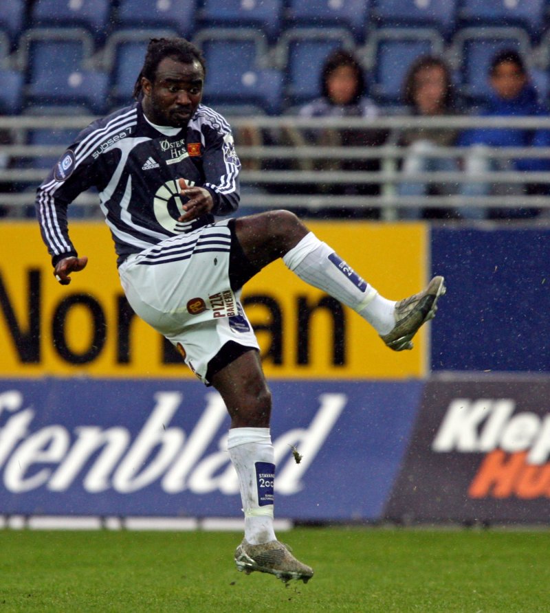 Razak Pimpong får fornyet tillit fra start. Foto: Alf Ove Hansen / SCANPIX .