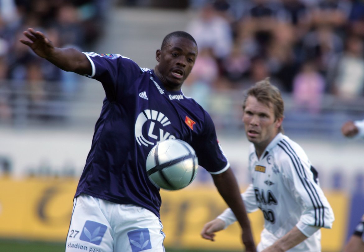 Toni Nhleko scoret vinnermålet like før slutt. Foto: NTB scanpix