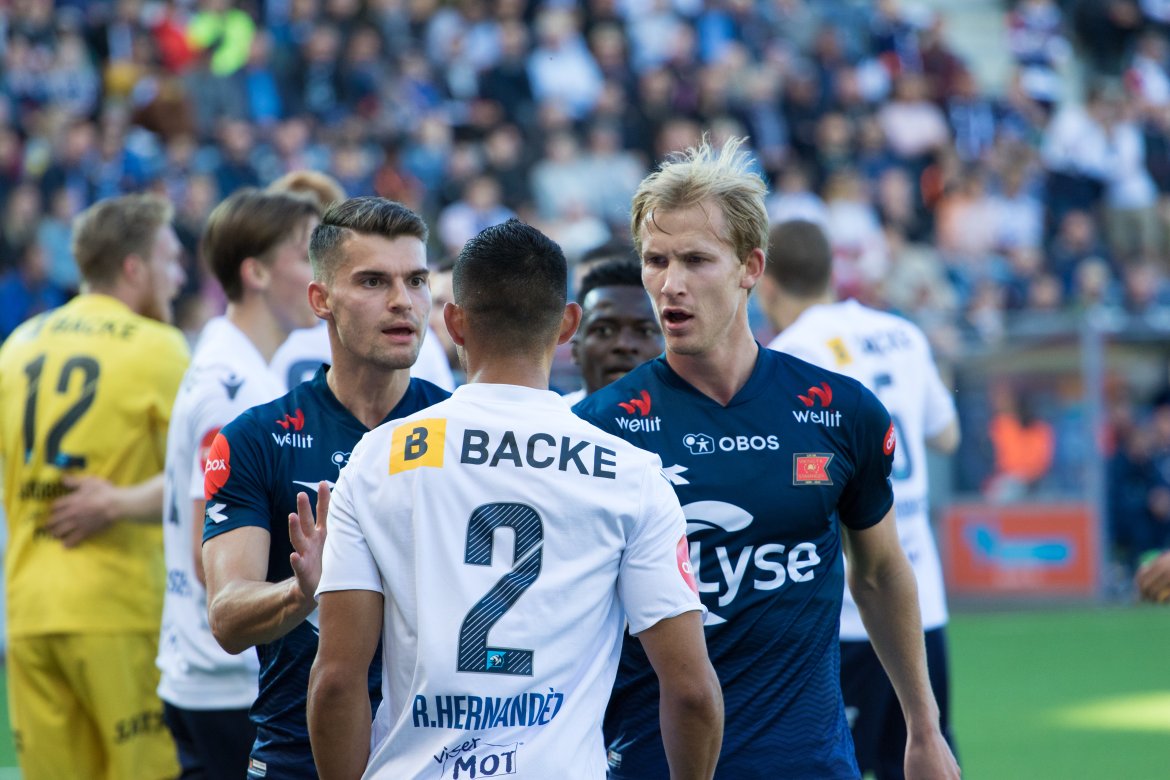 Viking - Stabæk, Ylldren Ibrahimaj og Viljar Helland Vevatne. Foto: Sander Selsvik Jacobsen