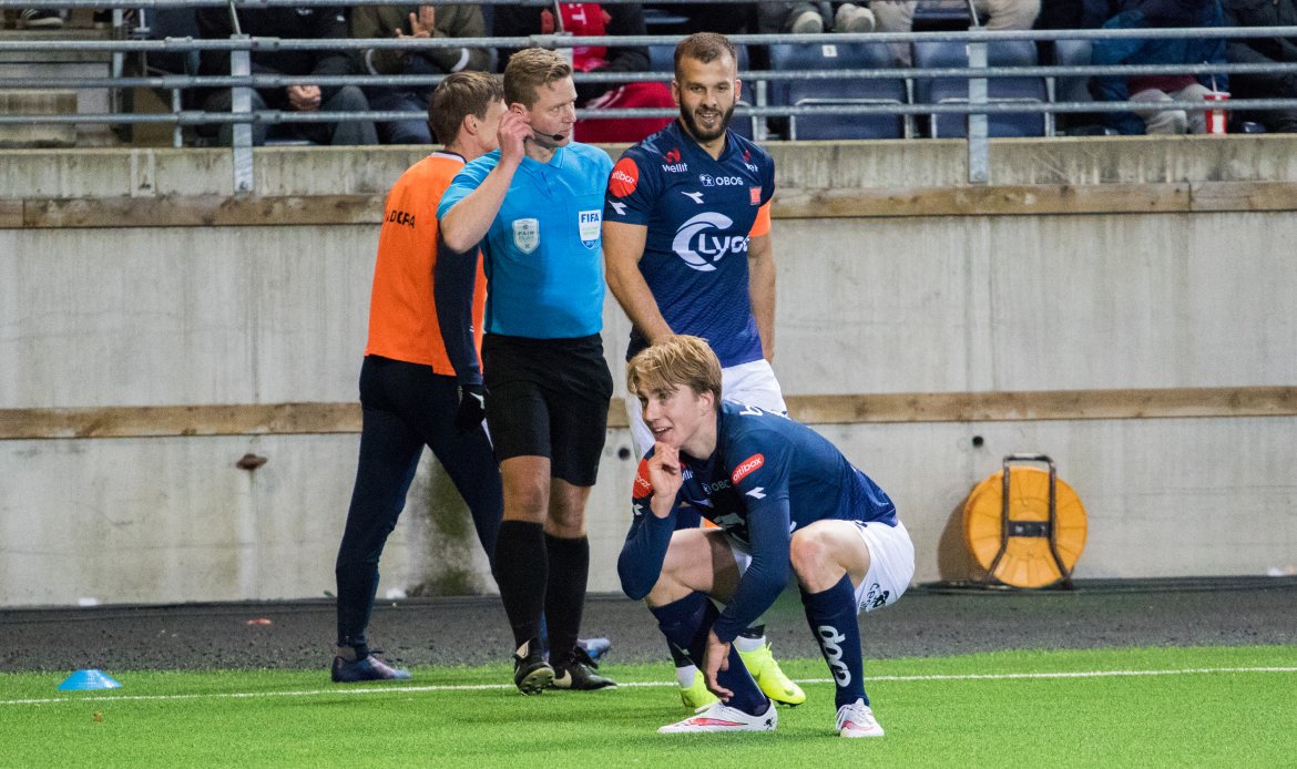 Viking - Brann, Kristian Thorstvedt. Foto: Sander Selsvik Jacobsen