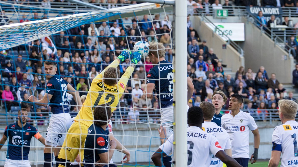 Viking - Stabæk. Foto: Sander Selsvik Jacobsen