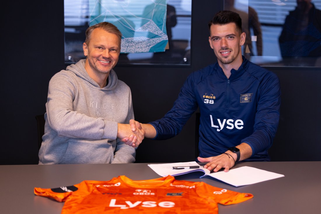 I dag tidlig signerte Belko kontrakt med Viking til ut 2029.