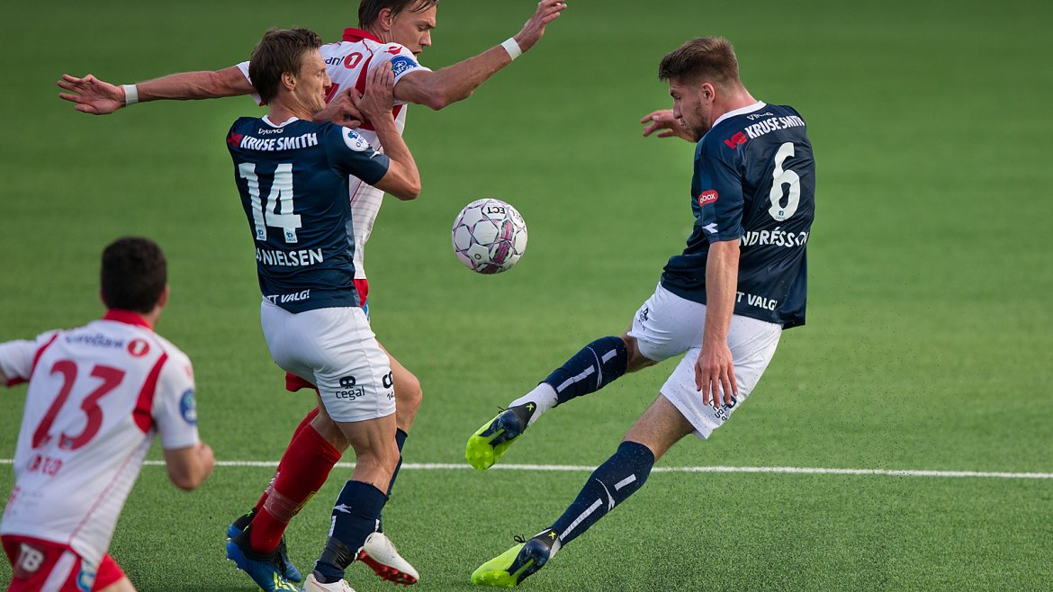 Viking - Levanger. Axel Andrésson og André Danielsen. Foto: Tore Fjermestad