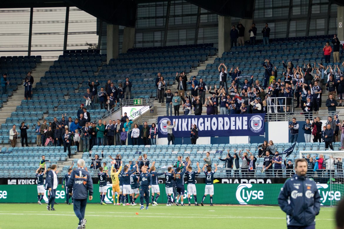 Viking - Levanger, Spillerne ferier med Vikinghordene. Foto: Sander Selsvik Jacobsen