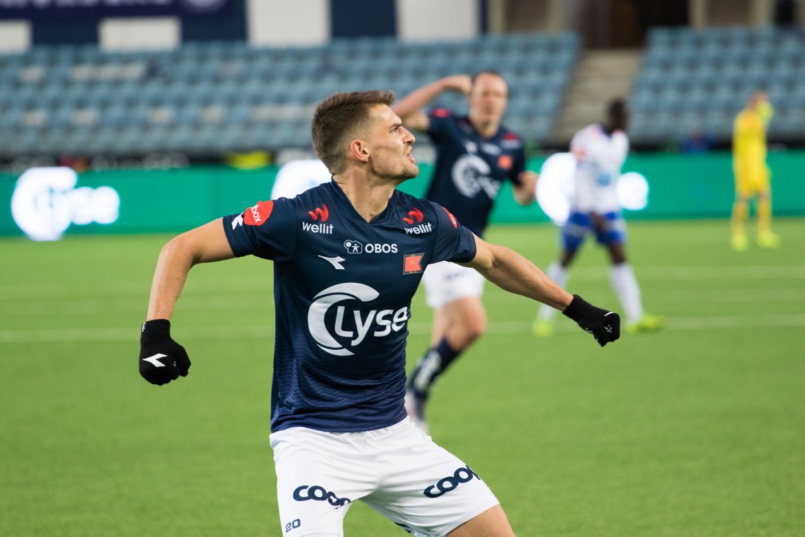 Viking - Haugesund. Ylldren Ibrahimaj. Foto: Sander Selsvik Jacobsen