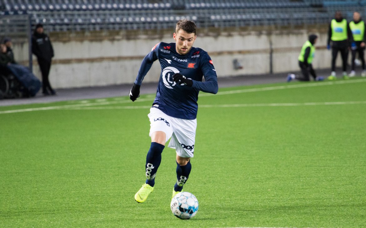 Viking - Haugesund. Zymer Bytyqi. Foto: Sander Selsvik Jacobsen