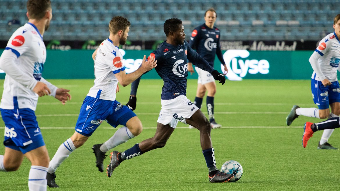 Viking - Haugesund. Usman Sale. Foto: Sander Selsvik Jacobsen