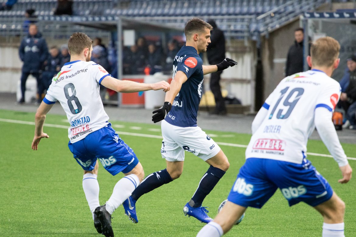 Viking - Haugesund. Ylldren Ibrahimaj. Foto: Sander Selsvik Jacobsen