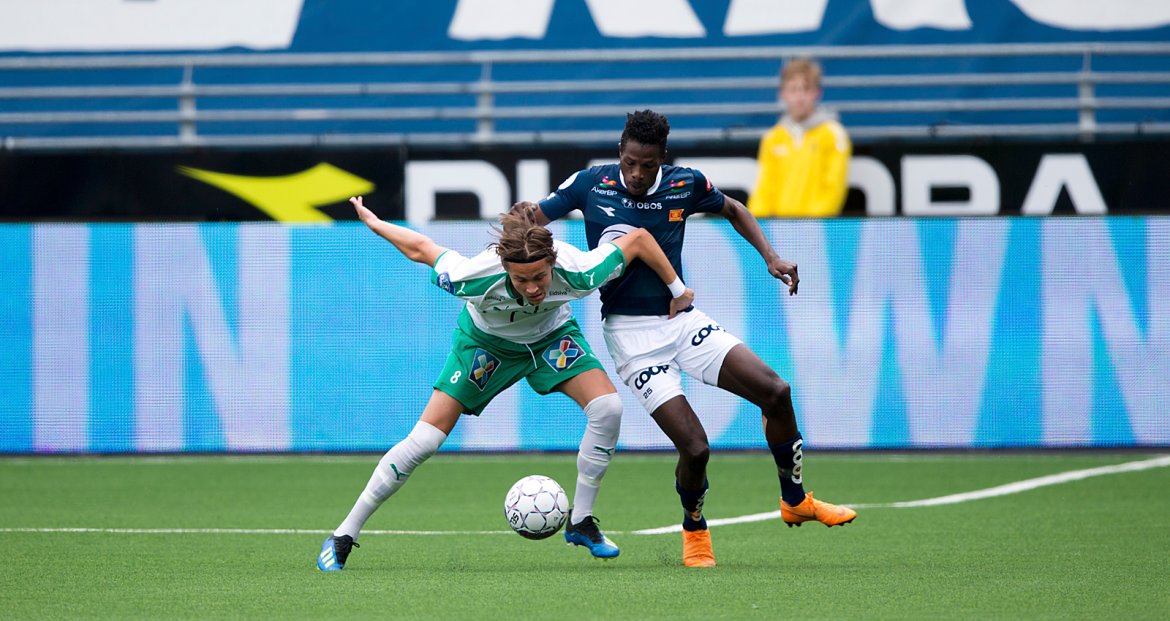 Viking - Ham Kam. Usman Sale. Foto: Tore Fjermestad