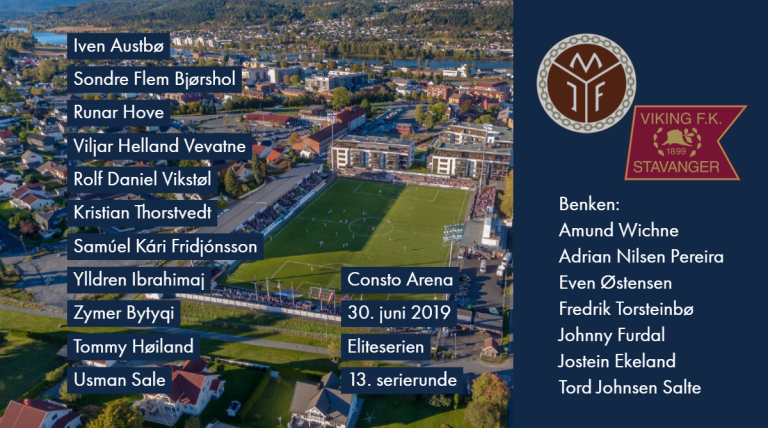 Lagoppstilling - mot MIF