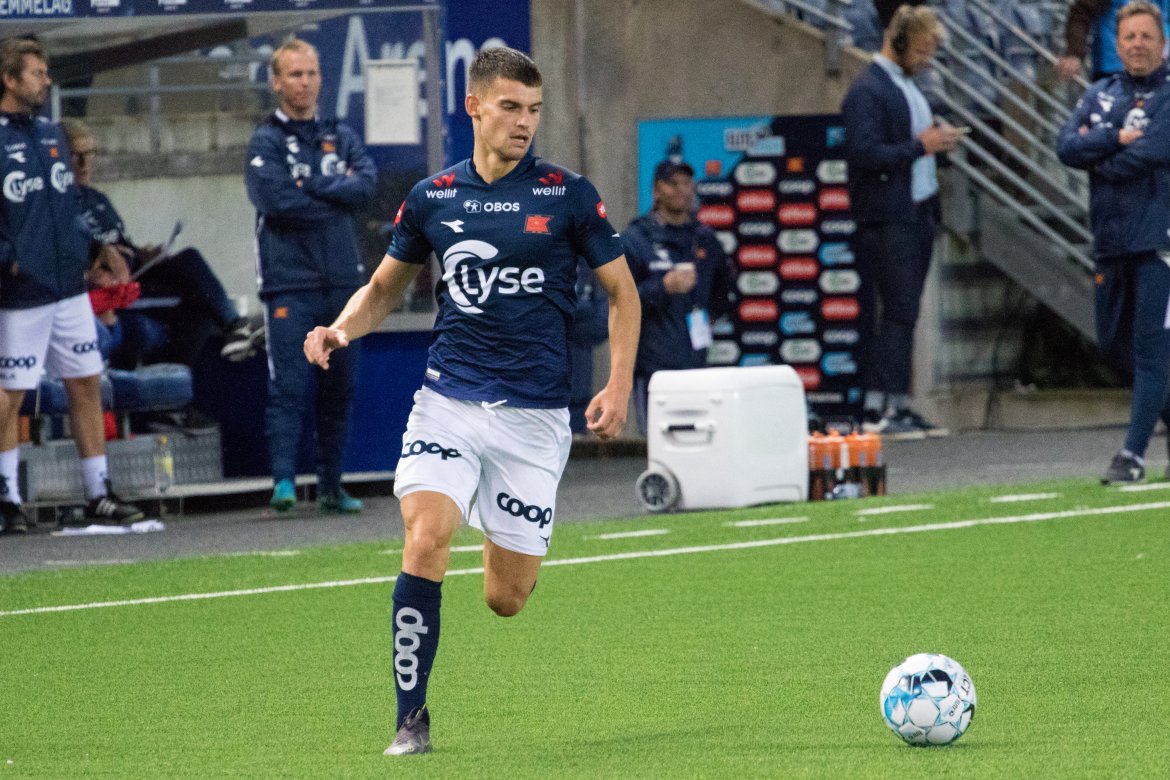 Viking - Strømsgodset, Ylldren Ibrahimaj. Foto: Sander Selsvik Jacobsen