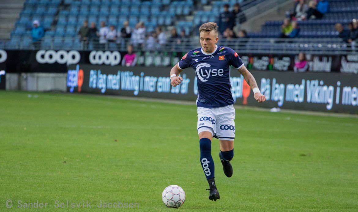 Viking - Strømsgodset 0-1, Claes Kronberg. Foto: Sander Selsvik Jacobsen