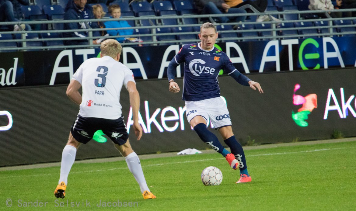 Viking - Strømsgodset 0-1, Julian Ryerson. Foto: Sander Selsvik Jacobsen