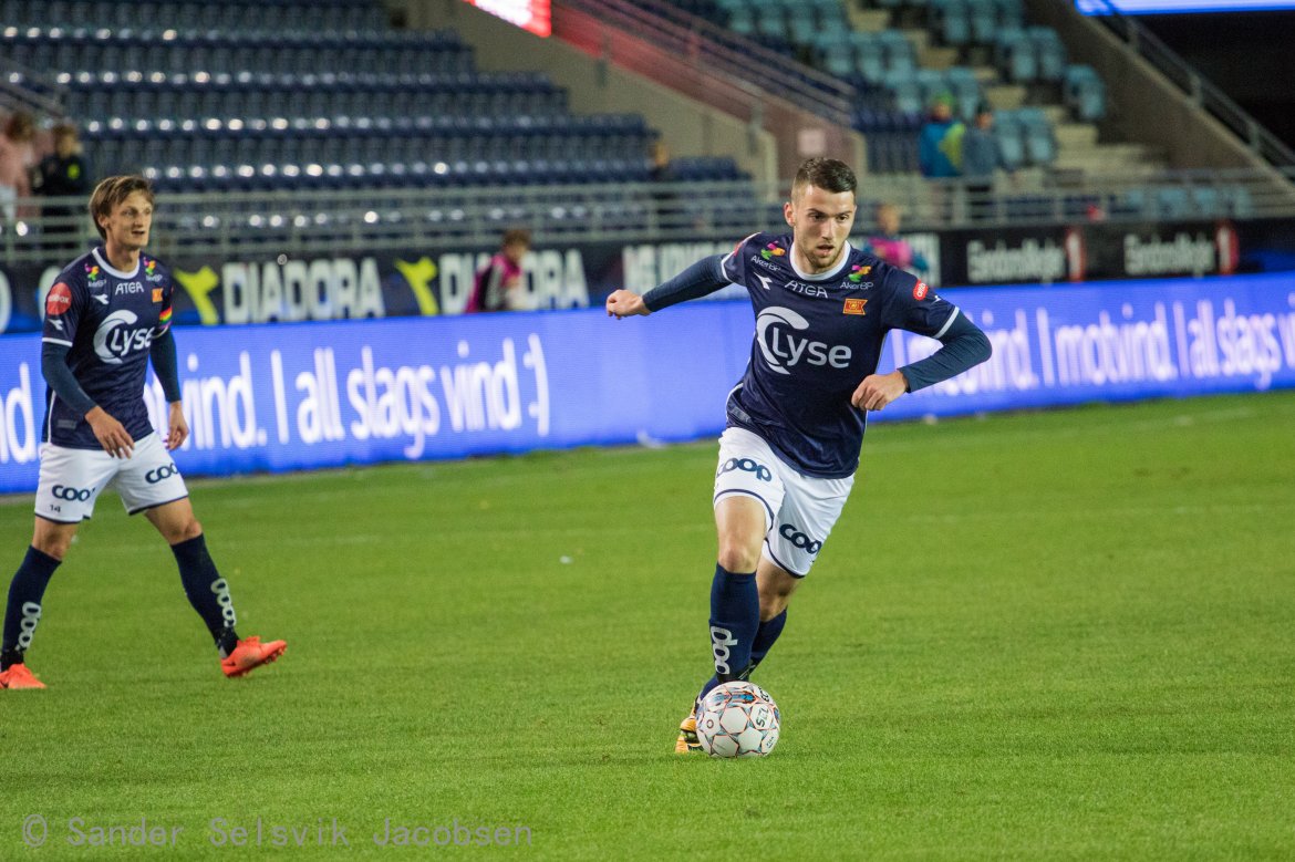 Viking - Strømsgodset 0-1, Zymer Bytyqi. Foto: Sander Selsvik Jacobsen