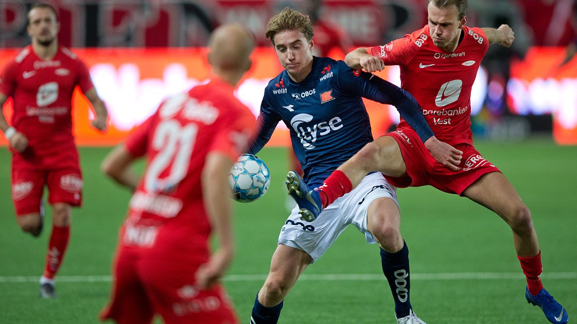 Viking - Brann. Kristian Thorstvedt.  Foto: Tore Fjermestad