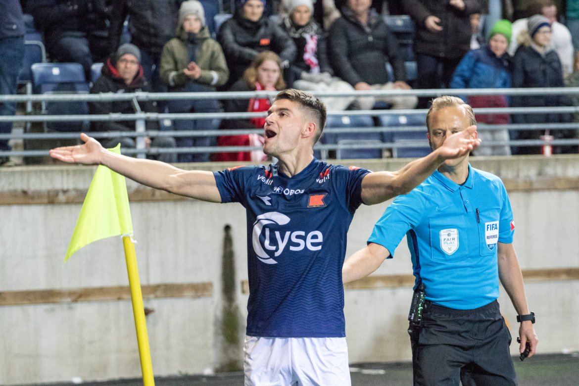 Viking - Brann, Ylldren Ibrahimaj. Foto: Sander Selsvik Jacobsen