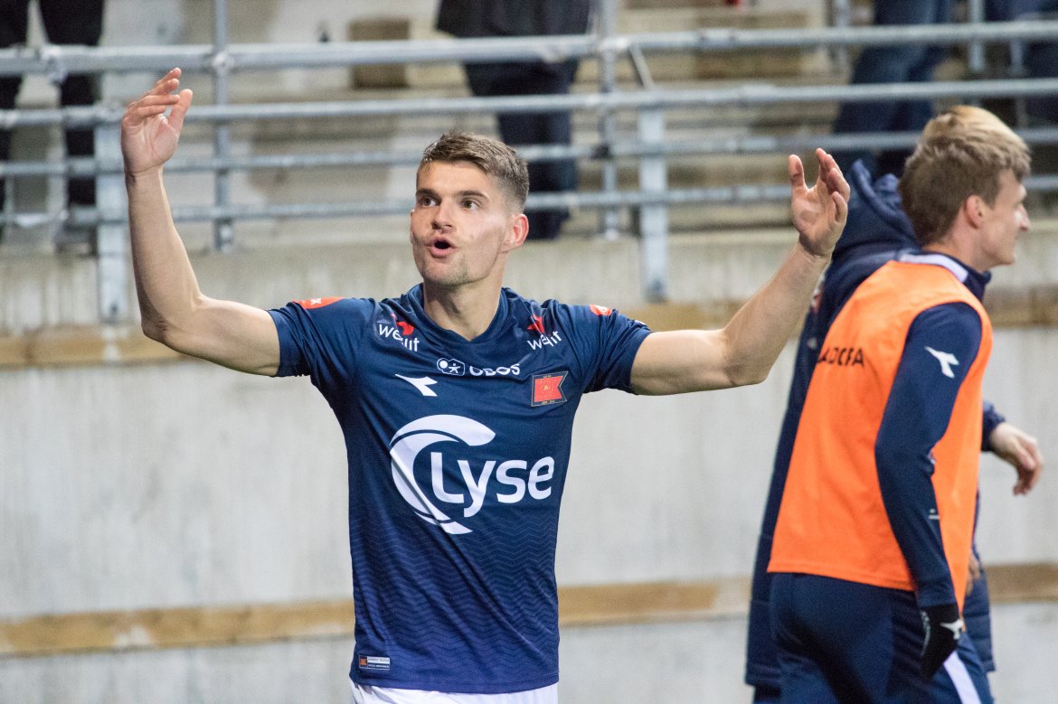 Viking - Brann, Ylldren Ibrahimaj. Foto: Sander Selsvik Jacobsen