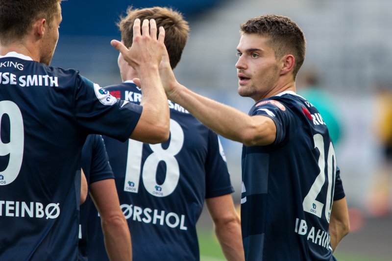 Ylldren Ibrahimaj har hatt en god oppkjøring på Vikings midtbane. Foto: Carina Johansen / NTB Scanpix