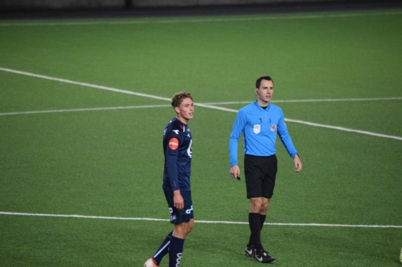 Sebastian Sebulonsen (20) fikk sitt første mål i Viking-drakt søndag kveld.