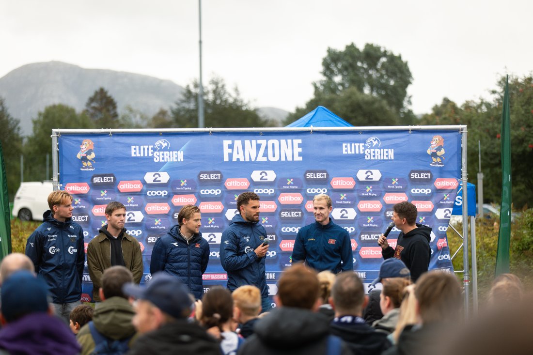 Fra venstre: Fillip Voster, Herman Haugen, Yann-erik De Lanlay, Gianni Stensness, Viljar Vevatne &amp; Tore Pang