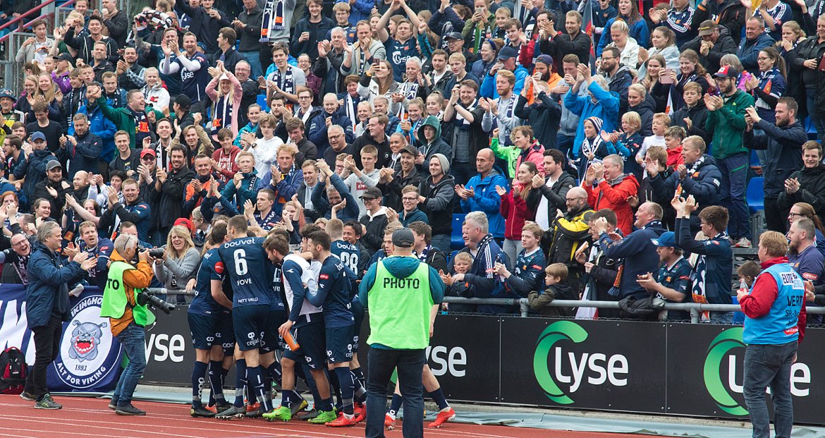 Sandnes Ulf borte. Foto: Tore Fjermestad.