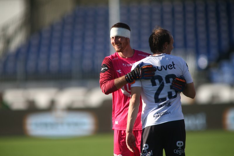 Iven Austbø havnet som vanlig i begivenhetenes sentrum. Foto: Christoffer Andersen / NTB