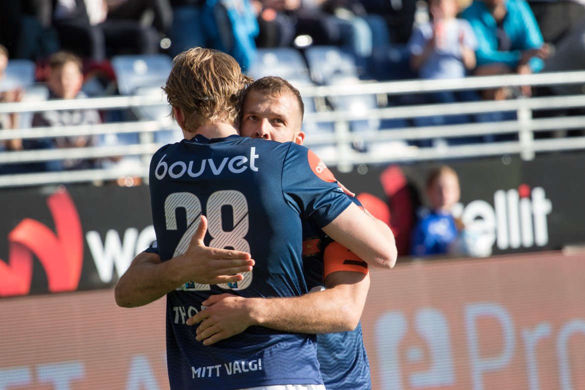 Viking - Stabæk, Kristian Thorstvedt og Zlatko Tripic. Foto: Sander Selsvik Jacobsen