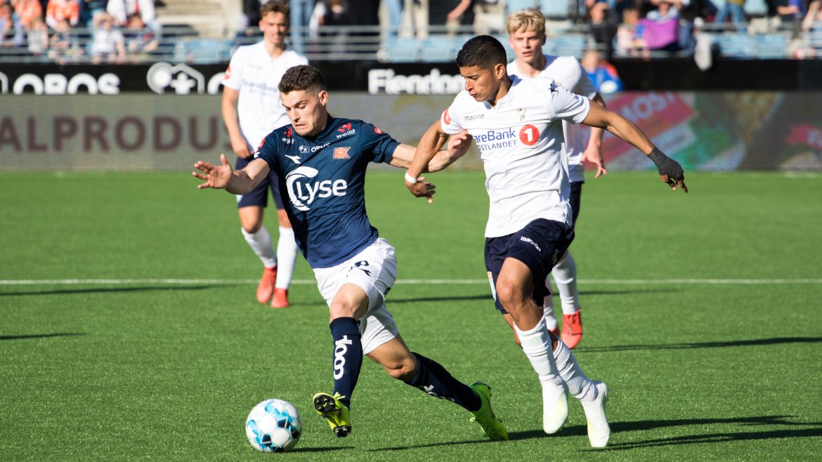 Viking - Stabæk, Ylldren Ibrahimaj. Foto: Sander Selsvik Jacobsen