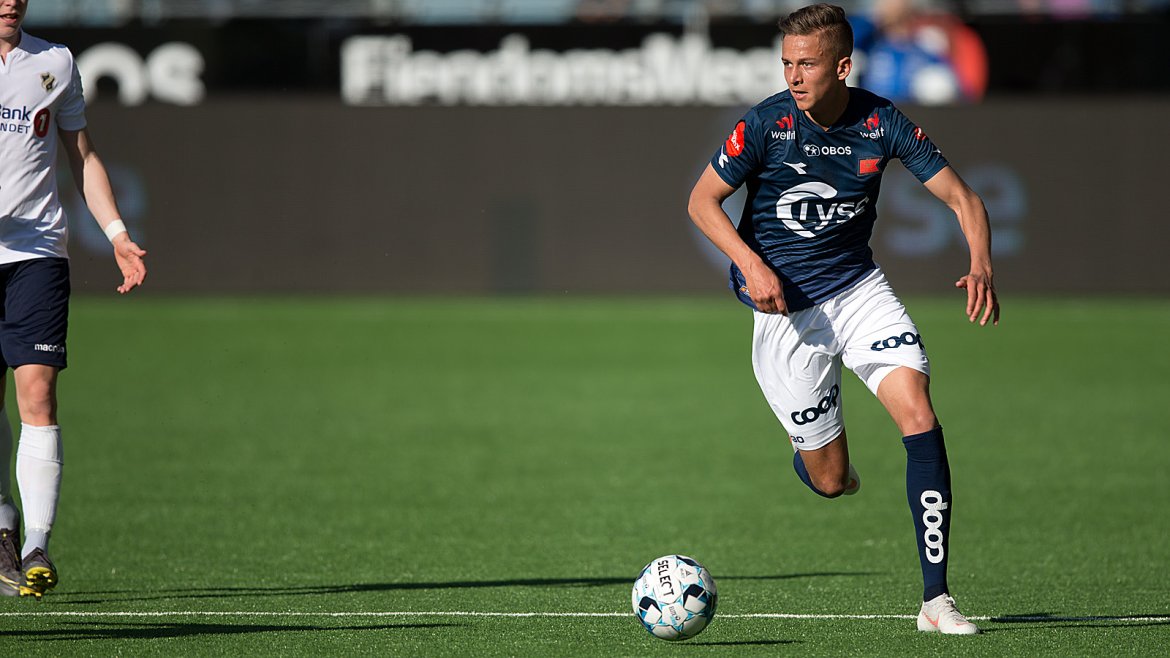 Viking - Stabæk. Adrian Pereira. Foto: Tore Fjermestad