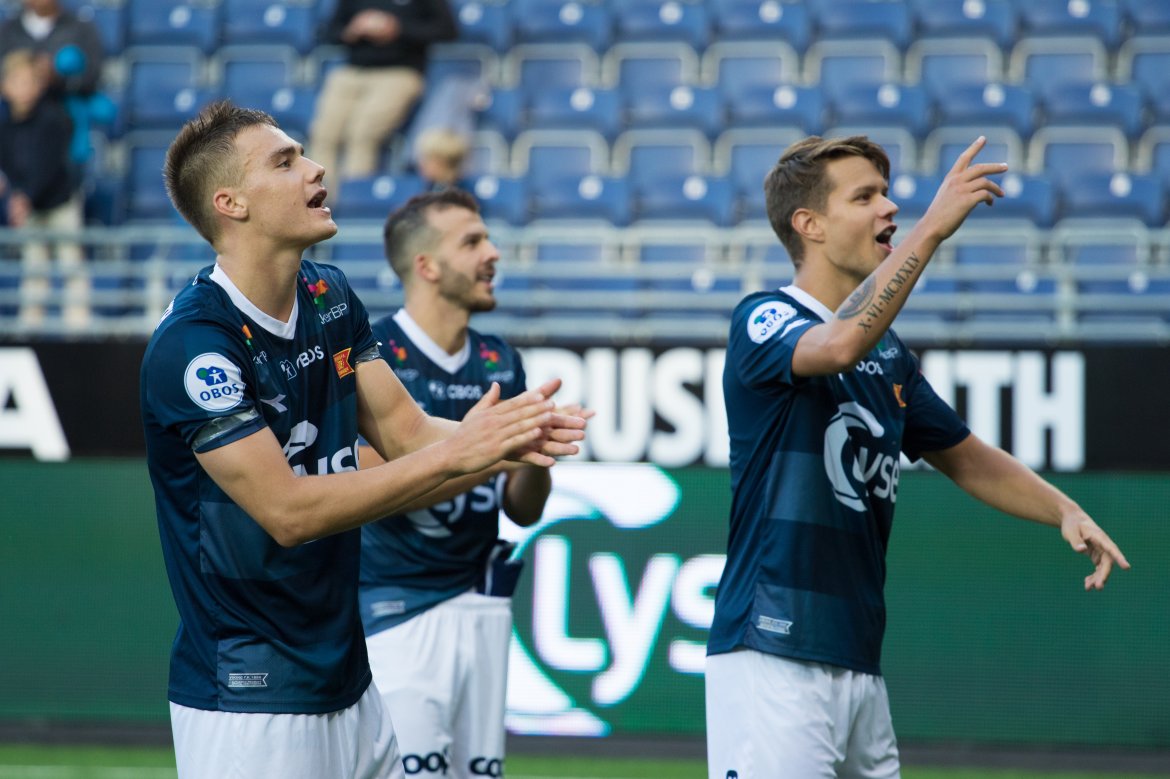 Viking - Strømmen, Markus Nakkim og Tord Johnsen Salte. Foto: Sander Selsvik Jacobsen