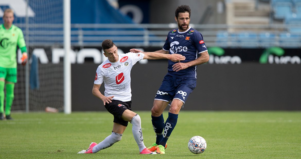Viking - Sogndal. Sime Gregov. Foto: Tore Fjermestad