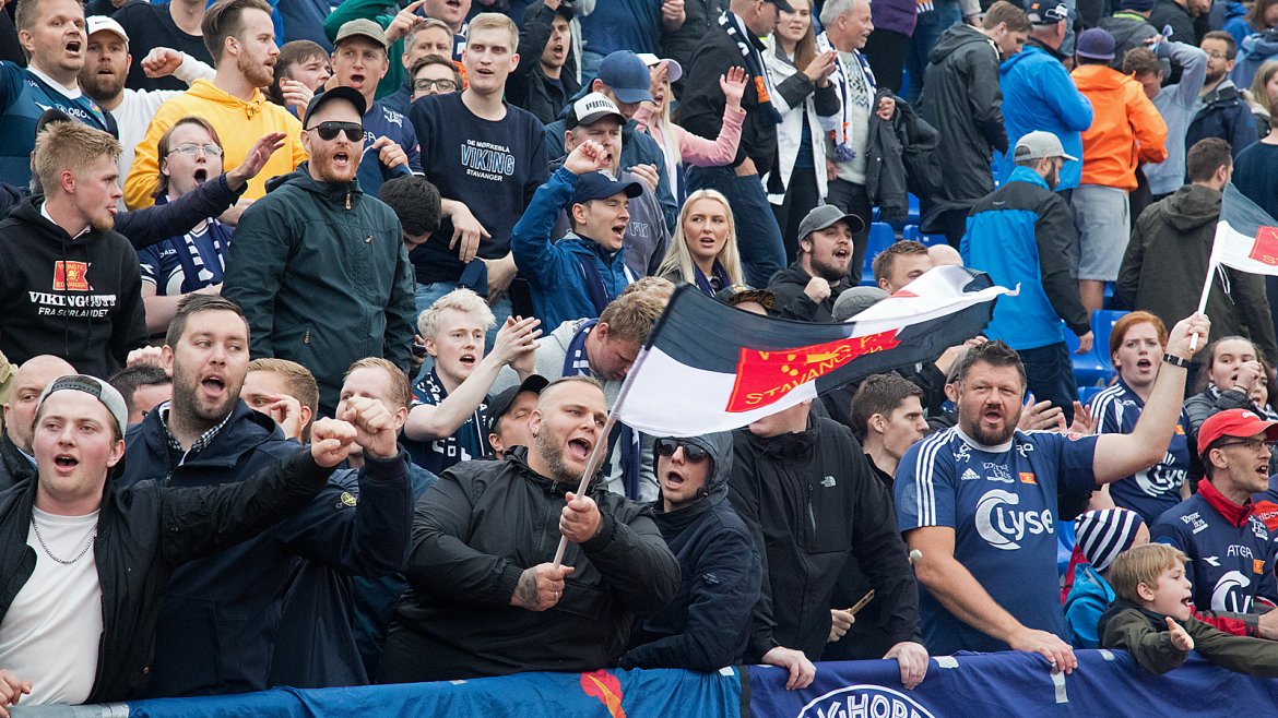 Sandnes Ulf - Viking. Publikum. Foto: Tore Fjermestad