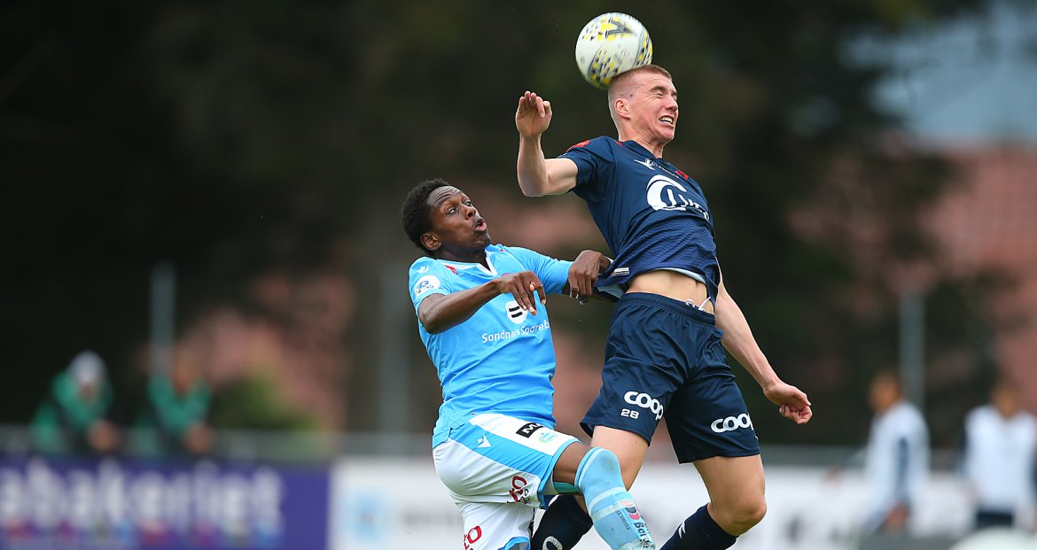 Sandnes Ulf - Viking. Kristian Thorstvedt. Foto: Tore Fjermestad