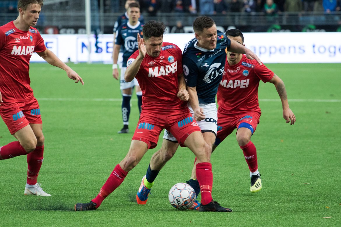 Viking - Kongsvinger. Foto: Sander Selsvik Jacobsen