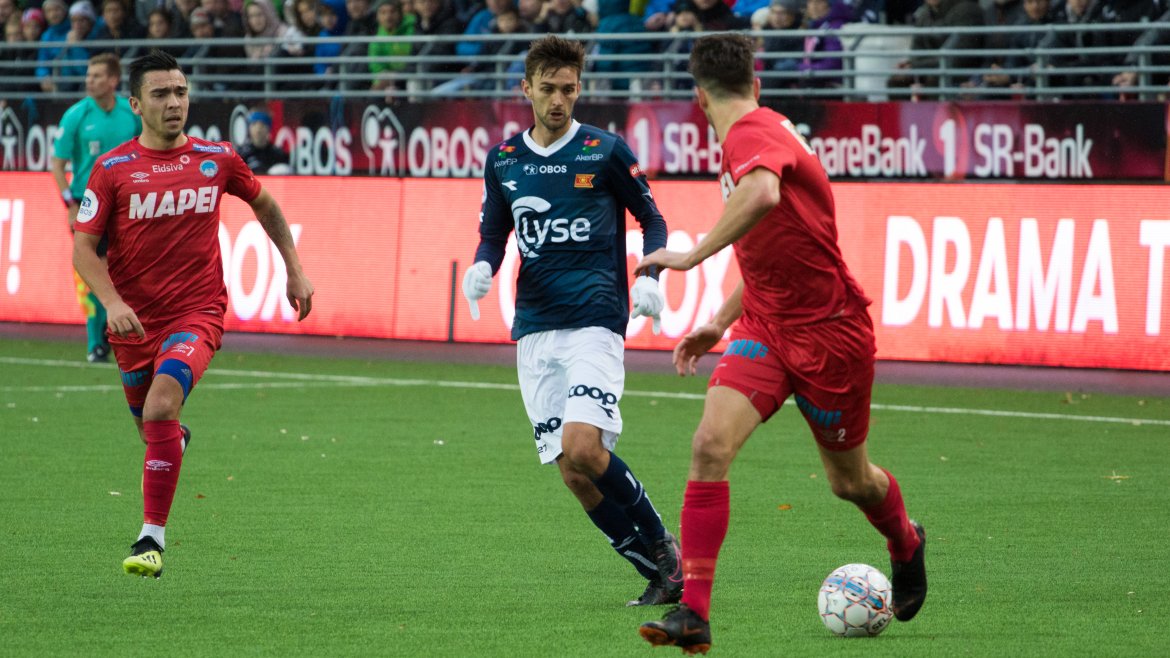 Viking - Kongsvinger. Foto: Sander Selsvik Jacobsen