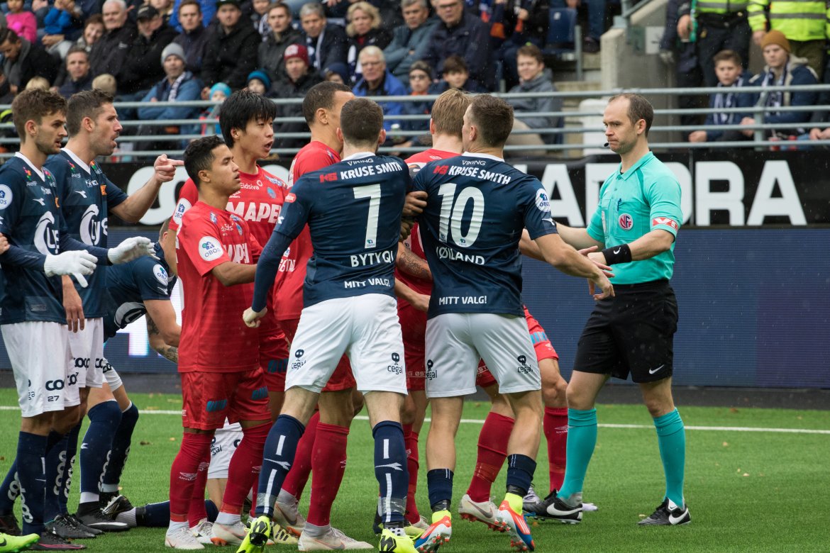 Viking - Kongsvinger. Foto: Sander Selsvik Jacobsen